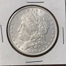 1886-P Morgan dollaro argento
