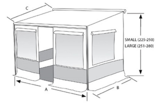 Chiusura veranda tendalino - ,
