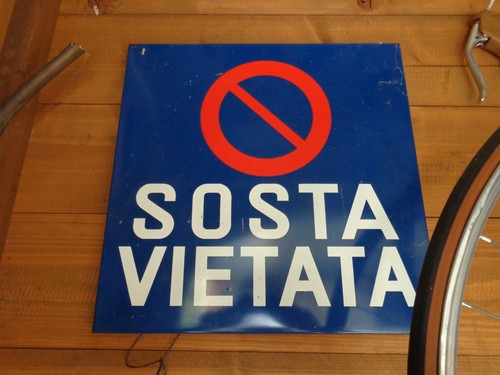 Sosta vietata cartello - vietata,