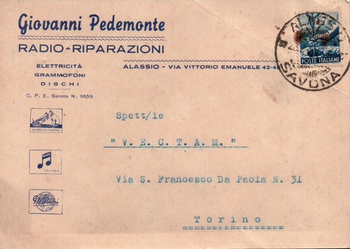 Cartolina pubblicitaria - cartolina,