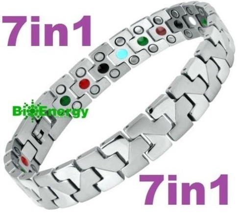 Titanio bracciale energia - titanio,