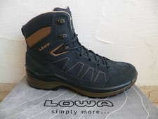 LOWA Toro Uomo Scarpe da Trekking Passeggiata Stivali Escursnionismo Pelle Blu
