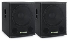 Coppia Subwoofer Amplificato