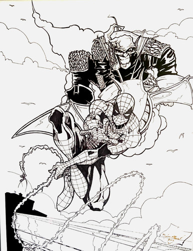Spiderman green goblin - vs,