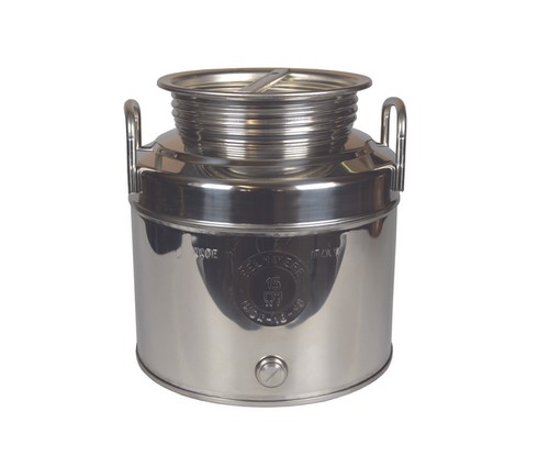 Belvivere fusto inox per olio - fusto,