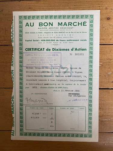 Bon marche maison - au,
