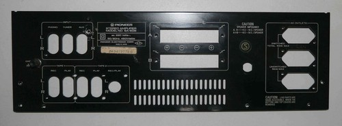 Face arrière amplificateur