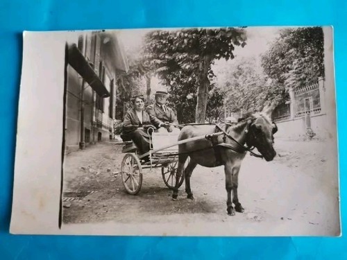 Foto cartolina coniugi sul - foto,