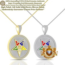 VVS1D 4.74 Ctw. Ciondolo Charm