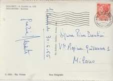 CARTOLINA DOLOMITI SAN CANDIDO