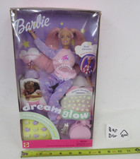 Soft Body Barbie Dream Glow Doll 54476 con clip per capelli bagliore nel buio NUOVO 2001