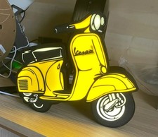 Vespa Scooter LED Light Box