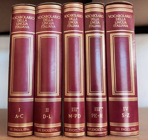 Treccani vocabolario della - -,