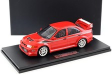 1:18 POP RACE Mitsubishi Lancer EVO 6.5 Tommi Makinen Edition rosso