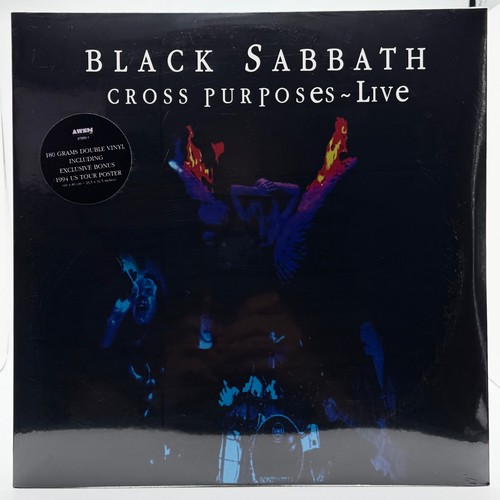Black sabbath cross - black,