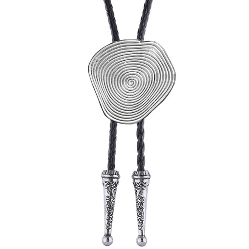 Cravatta spirale vortice bolo