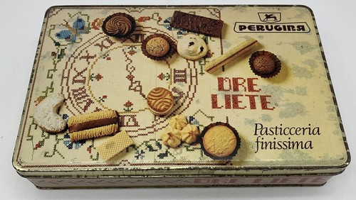 Scatola latta perugina ore - scatola,