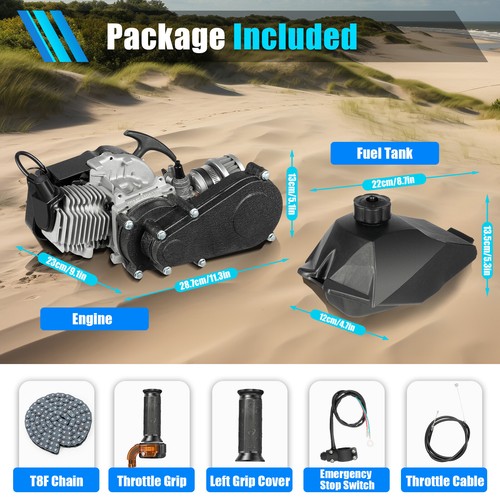 Motore atv 49cc tempi engine - 49cc,
