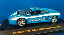 LAMBORGHINI GALLARDO 1/43 IXO MODELS POLIZIA 2003