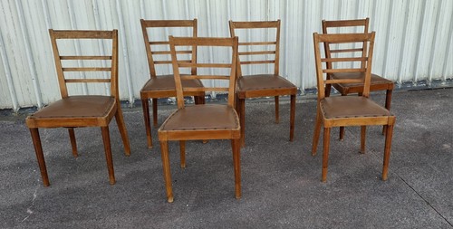 Set sedie vintage anni - ,