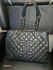 CHANEL GST Chain Tote Black