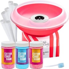 Confezione Macchina per Caramelle e Filo Filo Filo In Cotone - Stile Luminoso e Colorato - Lattina Senza Zucchero...