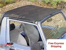Bikini slip bikini bimini top Suzuki Samurai 1986-1994 in denim nero