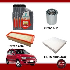 KIT TAGLIANDO FIAT PANDA (169) 1.2 60CV 44KW DAL 09/2003 + SELENIA 20K 10W40