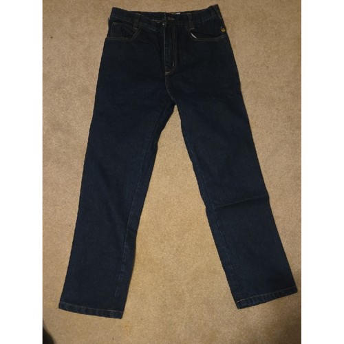 Jeans uomo classico dritto blu