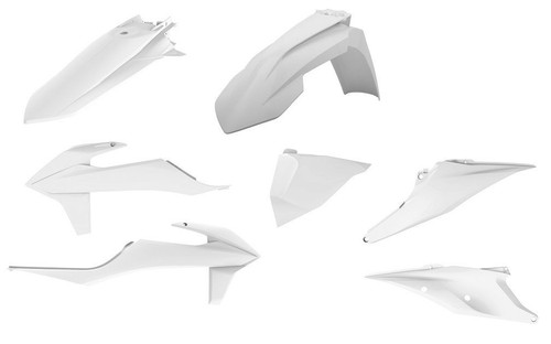 Kit plastiche cemoto bianco - plastiche,