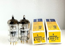 2 tubi NOS E88CC 6922 SIEMENS