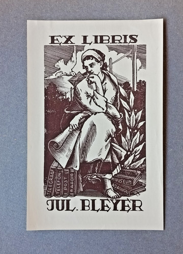 Exlibris libris art - art, gustav
