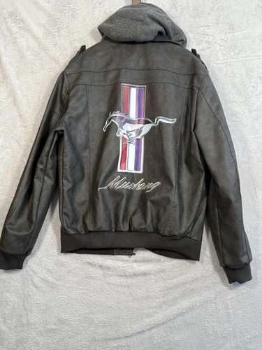 Bomber mustang ecopelle - ecopelle, con