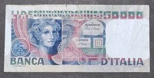 50000 LIRE VOLTO DI DONNA