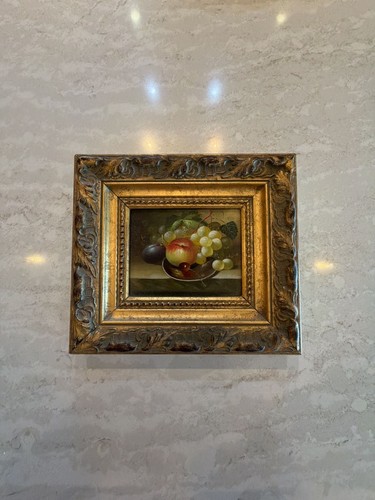 Dipinto olio frutta natura