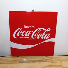 Insegna tabella smaltata coca - tabella,