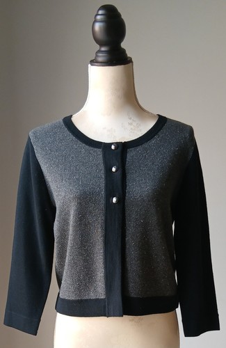 Marella cardigan nero grigio - marella,