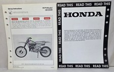 1979 Genuine Honda CR 250 R