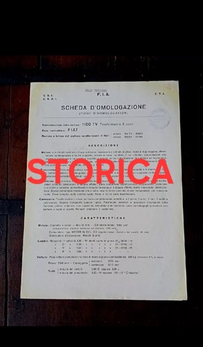Fiat 1100 trasformabile - 1100,