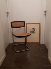 2 Sedie  Anni 70 Design Chairs 1970’s STILE Marcel Breuer Gavina