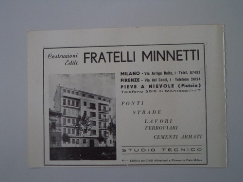 Advertising pubblicità 1951 - advertising,