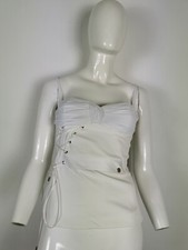 BETTY BLUE  CORPETTO TOP DONNA COLORE  BIANCO 