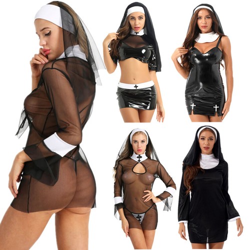 Costume donna suora halloween - donna,