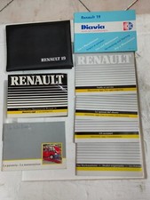 Libretto Uso e Manutenzione RENAULT 19  anno 1989 con custodia originale
