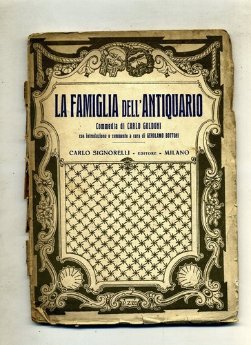 Carlo goldoni la famiglia - carlo,