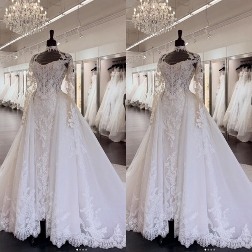 Splendidi abiti sposa - splendidi, collo