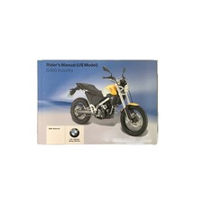 BMW Owners Manual for BMW G650