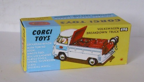 Repro box corgi 490 - corgi, vw