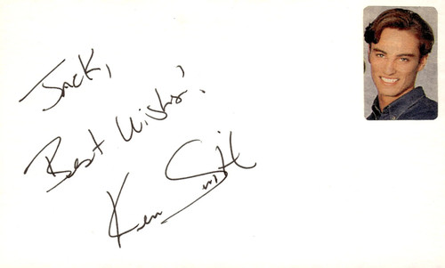Carta indice ken smith firmata - carta,