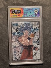 SON GOKU ULTRA ISTINTO - DRAGON BALL SUPER - GRADED CARD 9 - MINT - NO PSA BGS